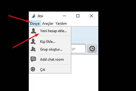 Windows için Jitsi kurulumu