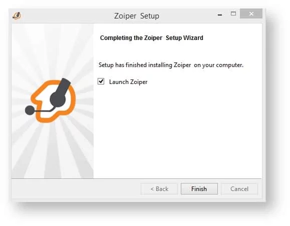 Bulutfon santrali için Windows Zoiper Uygulaması Kurulumu