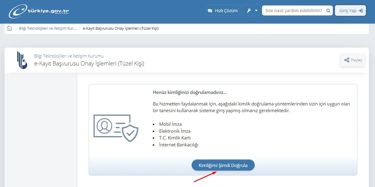 E-devlet Üzerinden Abonelik Sözleşmesi Onaylama