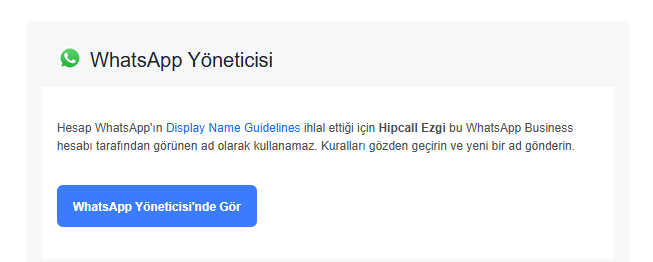 Hipcall Whatsapp Entegrasyonunu nasıl yaparım ?