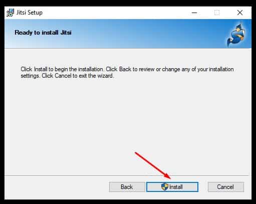 Windows için Jitsi kurulumu