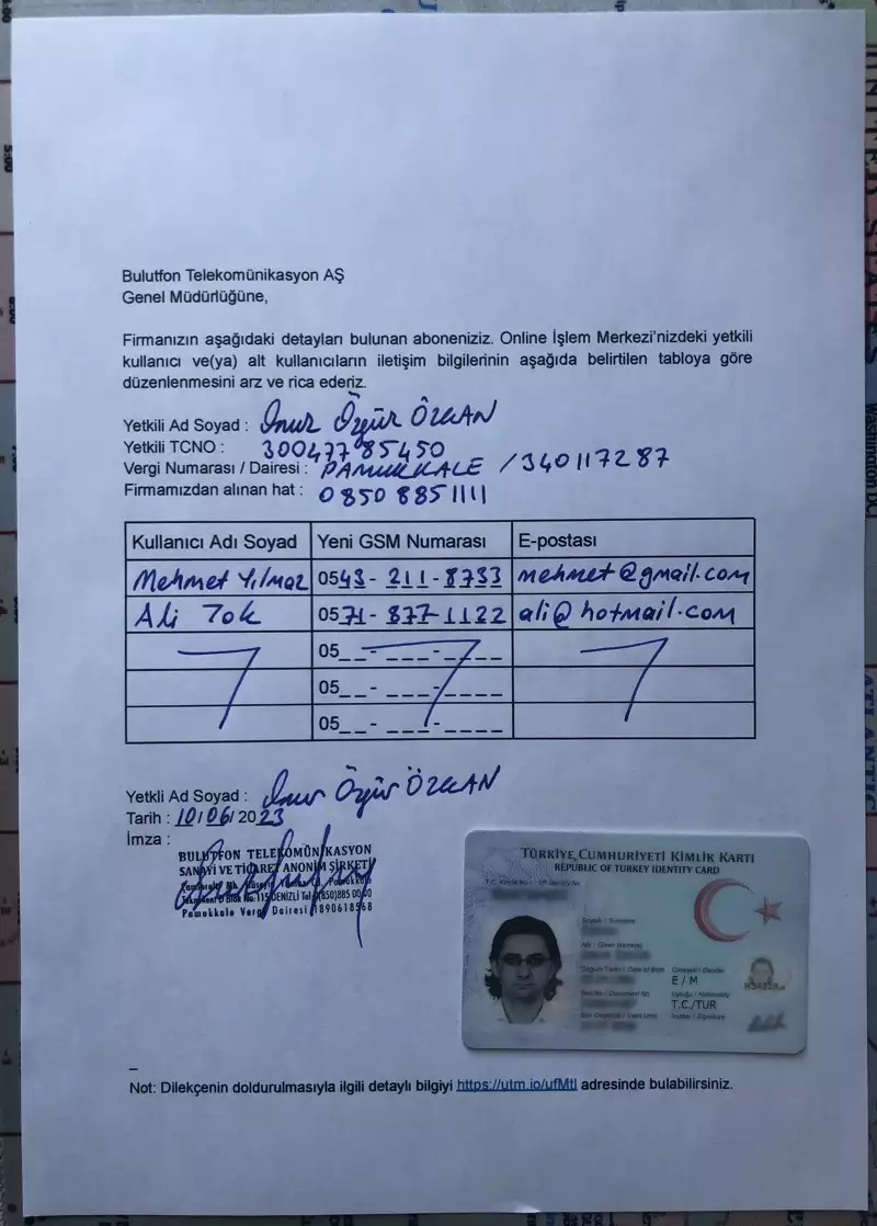 Bulutfon’a Giriş Yapılamaması & İletişim Bilgilerinin Güncellenmesi