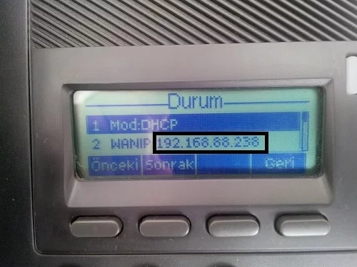TTec E52 IP Telefon Kurulumu Ve Ayarları