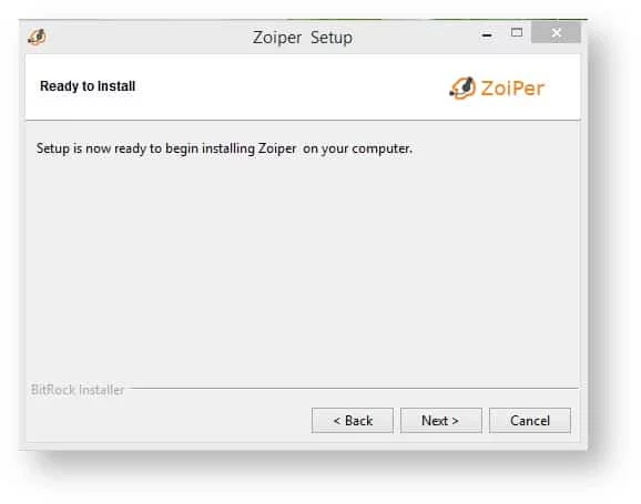 Bulutfon santrali için Windows Zoiper Uygulaması Kurulumu