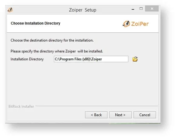 Bulutfon santrali için Windows Zoiper Uygulaması Kurulumu