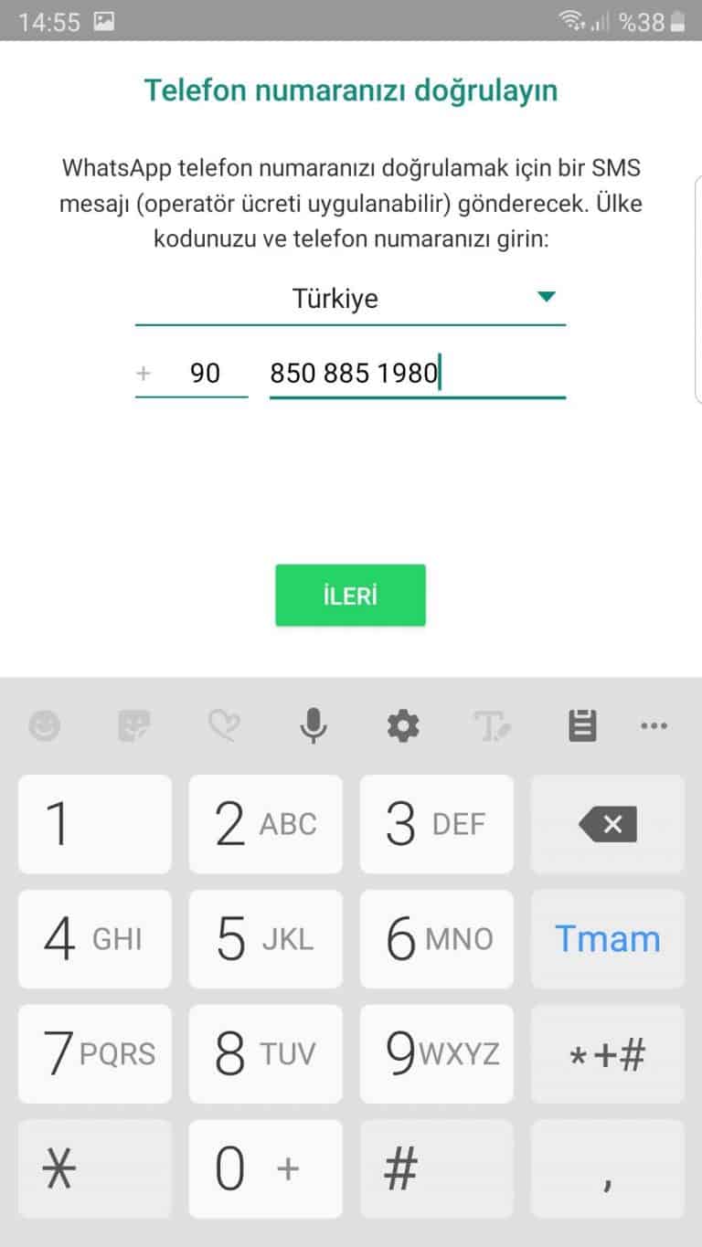 Kurumsal Whatsapp hesabımı nasıl oluşturabilirim?