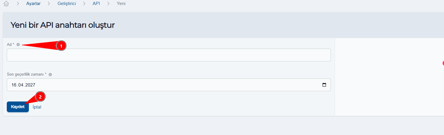 Yeni bir API anahtarı oluştur.png