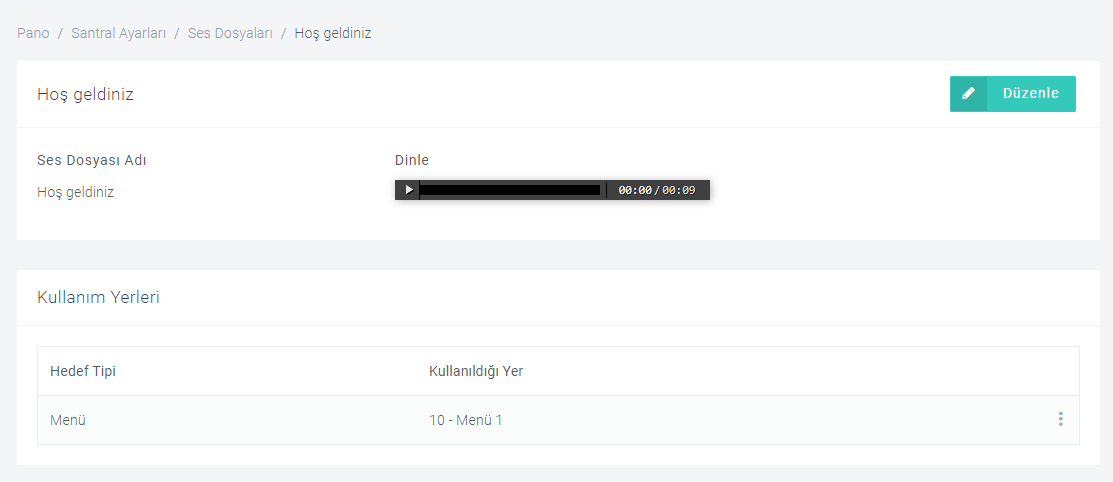 Bulutfonda Ses dosyalarının yönetimi nasıl yapılır ?